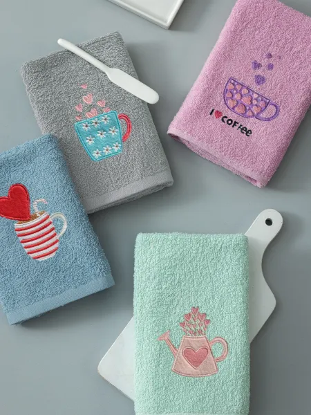 Σετ 4 Πετσέτες Κουζίνας Kitchen Towels 40x70 KT290