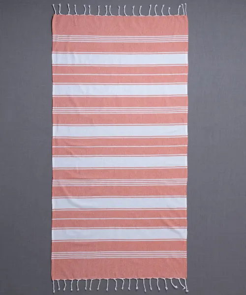 Pestemal sf1751 (90cm x 180cm) πορτοκαλί