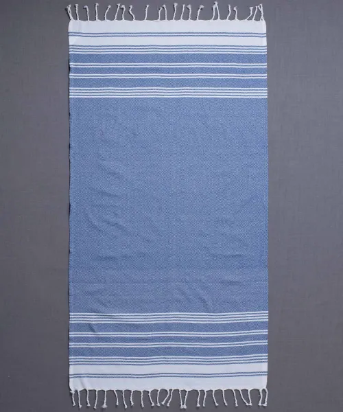 Pestemal sf1754 (90cm x 180cm) μπλέ ρουά