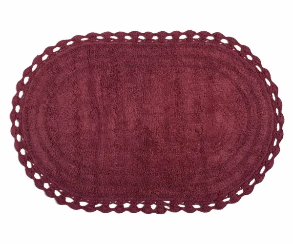 ΠΑΤΑΚΙ OVAL (70CM X 140CM) BURGUNDY