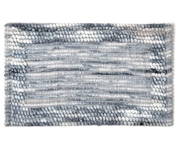 Πατάκι 15162 (55cm x 90cm) ανοιχτό γκρι