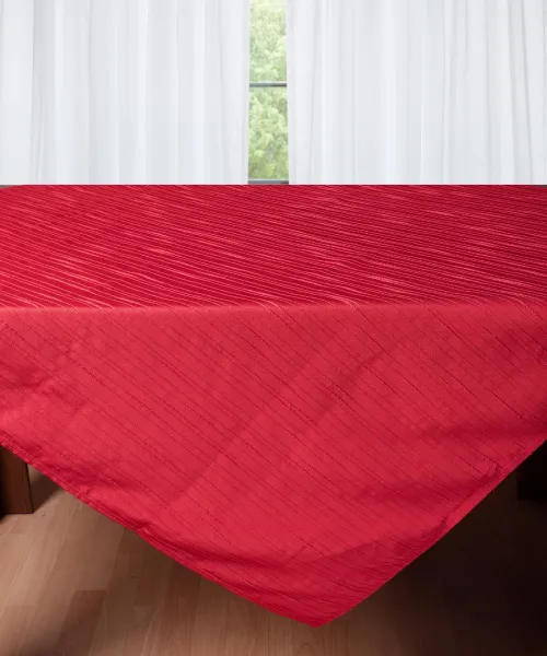 Σαντούκ τραπεζοκαρέ S1058 (135cm x 135cm) κόκκινο