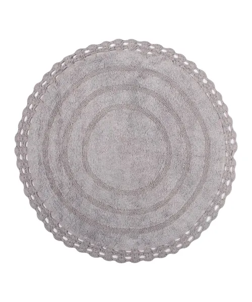 Πατάκι στρογγυλό ( 70cm ) γκρί