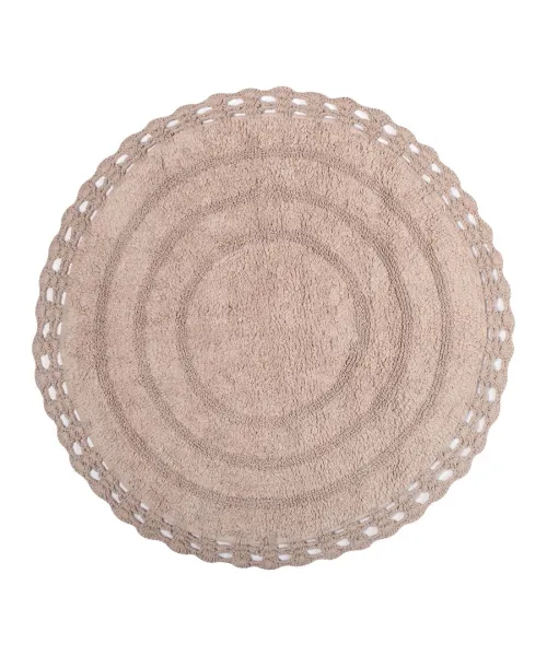 Πατάκι στρογγυλό ( 70cm ) linen