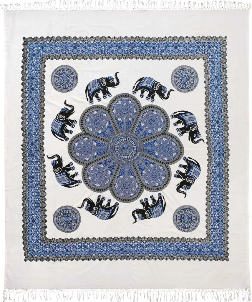 Pestemal διπλό (220cm x 240cm) 21 μπλέ