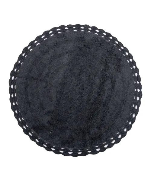 Πατάκι στρογγυλό ( 70cm ) ανθρακί