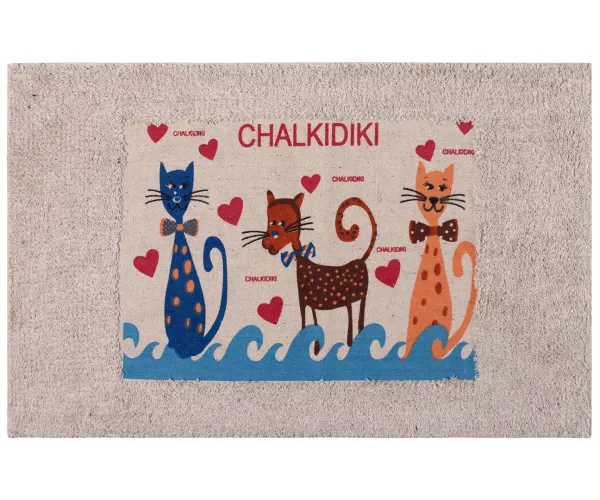 Πατάκι γάτα Χαλκιδική (40cm x 60cm)