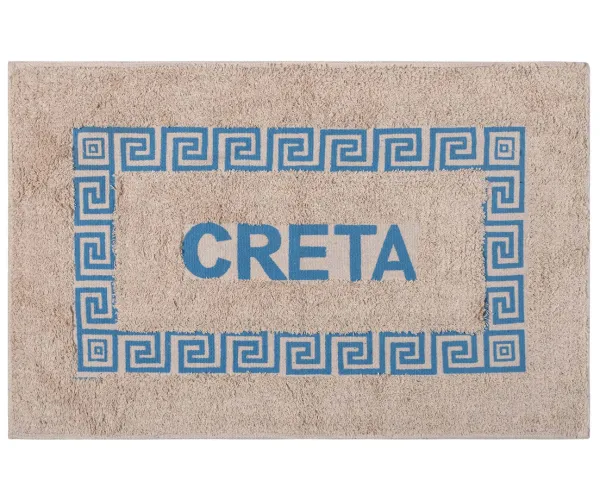 Πατάκι μαίανδρος Κρήτη (50cm x 80cm) σιέλ