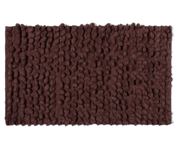 Πατάκι μπάνιου γαριδάκι (50cm x 80cm) καφέ