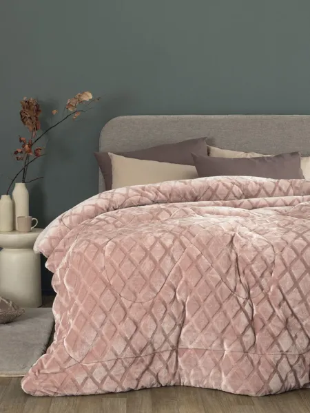 Κουβερτοπάπλωμα Μονό 160x240 NADINE/5 PINK