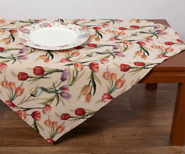 Καρέ στόφα (95cm x 95cm) tulip