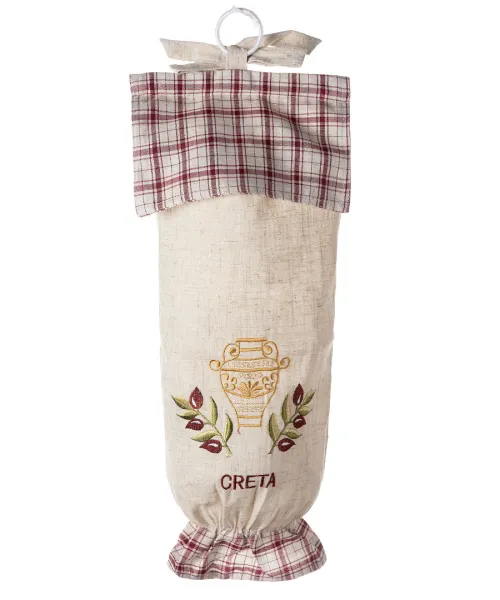 Σακουλοθήκη 1313 (23cm x 54cm) κόκκινο CRETA