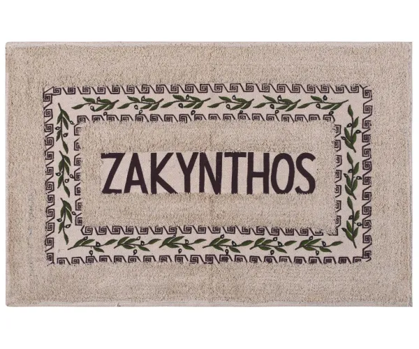 Πατάκι ελιά Ζάκυνθος (50cm x 80cm) καφέ