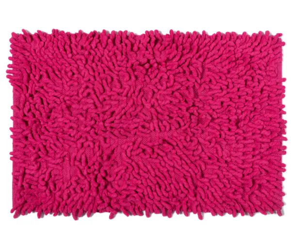 Πατάκι μπάνιου γαριδάκι (50cm x 80cm) φούξια