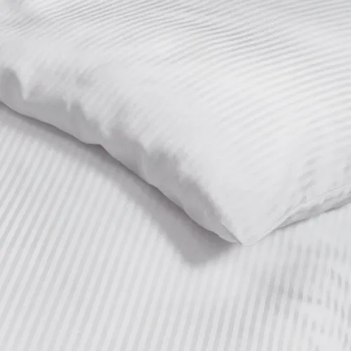 Μαξιλαροθήκη Barri 100/100 White 50×70 300TC