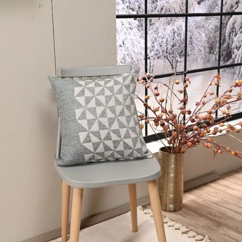 Μαξιλαροθήκη Columbia 04 - 43x43cm με γέμιση