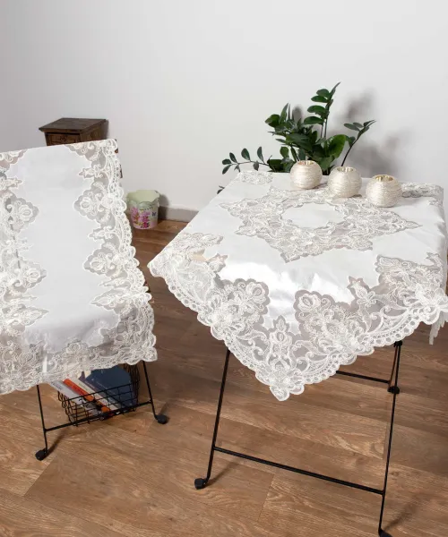 καρέ (85cm X 85cm)  YL169-14B λευκό