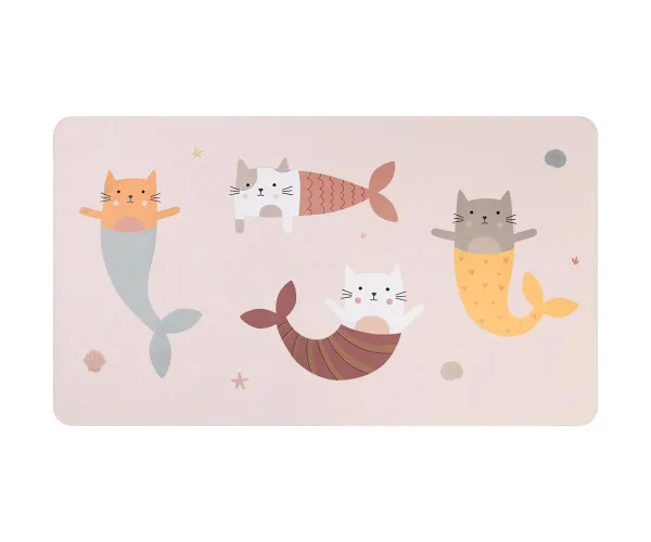 Πετσέτα Θαλάσσης 160x90cm Mermaid Cats - Monnëka