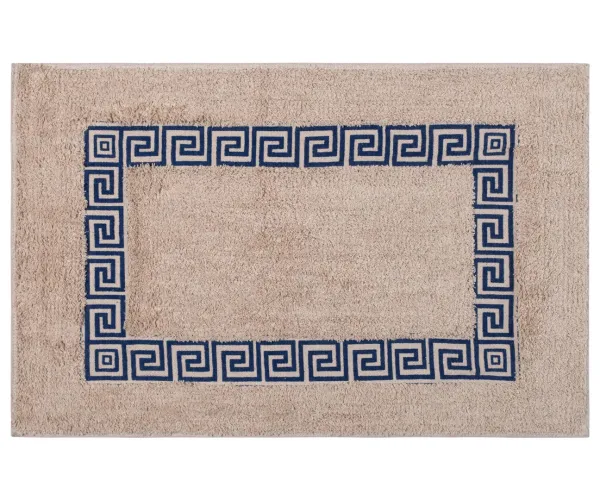 Πατάκι μαίανδρος σκέτο (50cm x 80cm) μπλέ