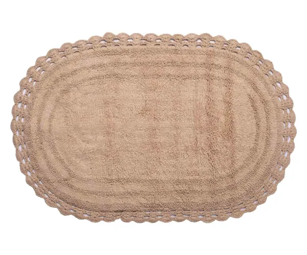 ΠΑΤΑΚΙ oval (70cm x 140cm) μπεζ