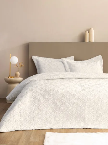 Σετ Κουβερλί 240x260 WED104 WHITE