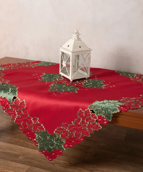 Σατέν κοφτό τραπεζοκαρέ (135cm x 135cm) 580 not full
