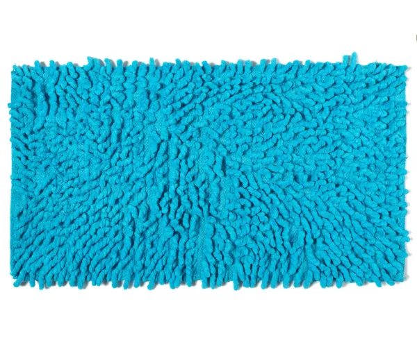 Πατάκι μπάνιου γαριδάκι (50cm x 80cm) σιέλ