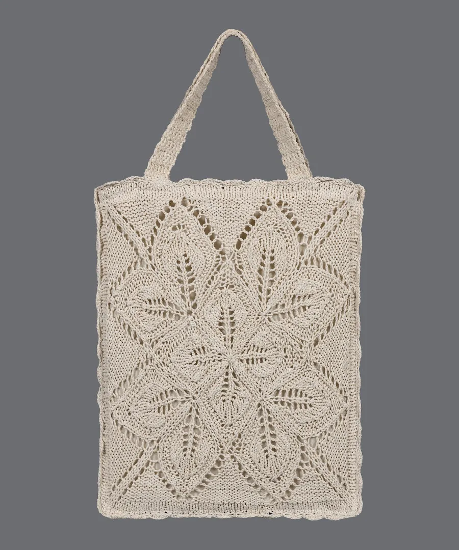Πλεκτή τσάντα (33cm x 44cm) 1