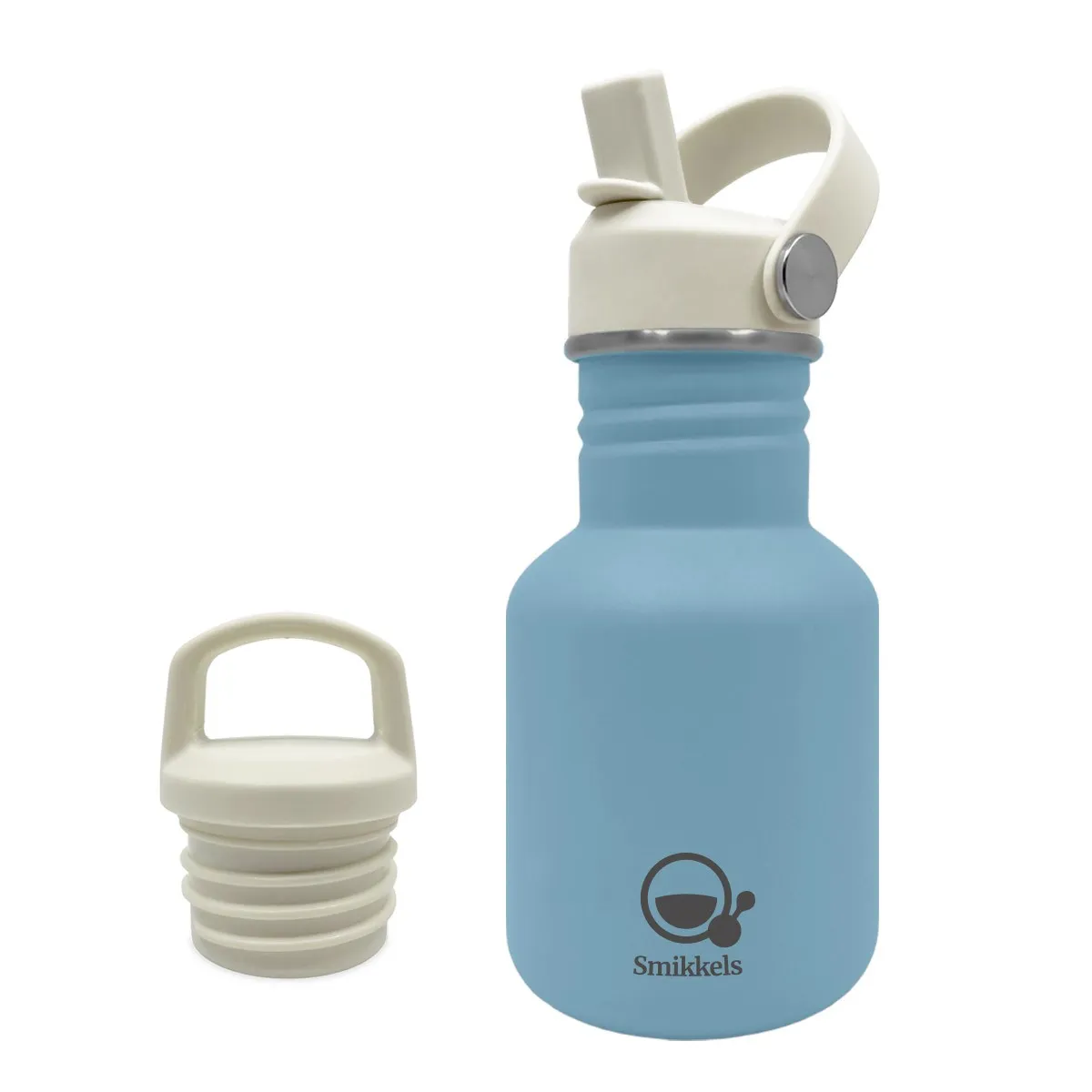 Μεταλλικό Παγούρι 350ml Μπλε - Smikkels