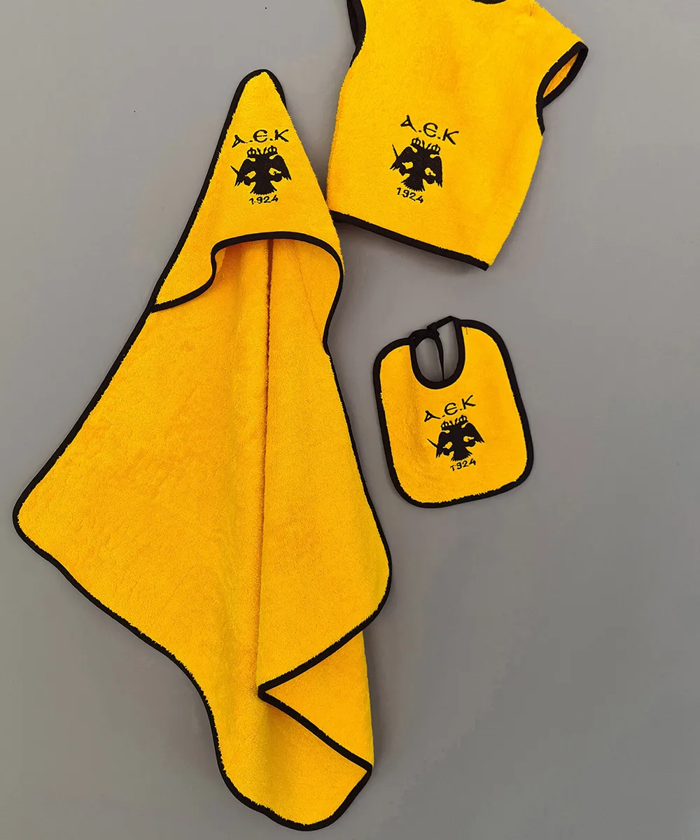 Σετ Λουτρου Βρεφικό Aek 1924 AEK BABY BLOCK