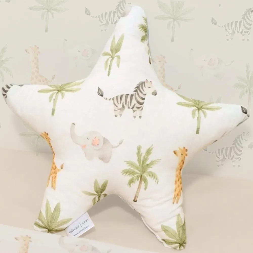Μαξιλάρι Διακοσμητικό Αστέρι 37x37 cm Design 424 Oliver Baby