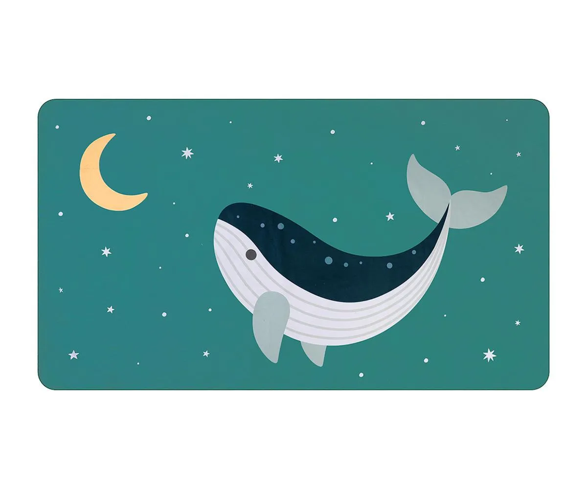 Πετσέτα Θαλάσσης 160x90cm Teal Whale - Monnëka