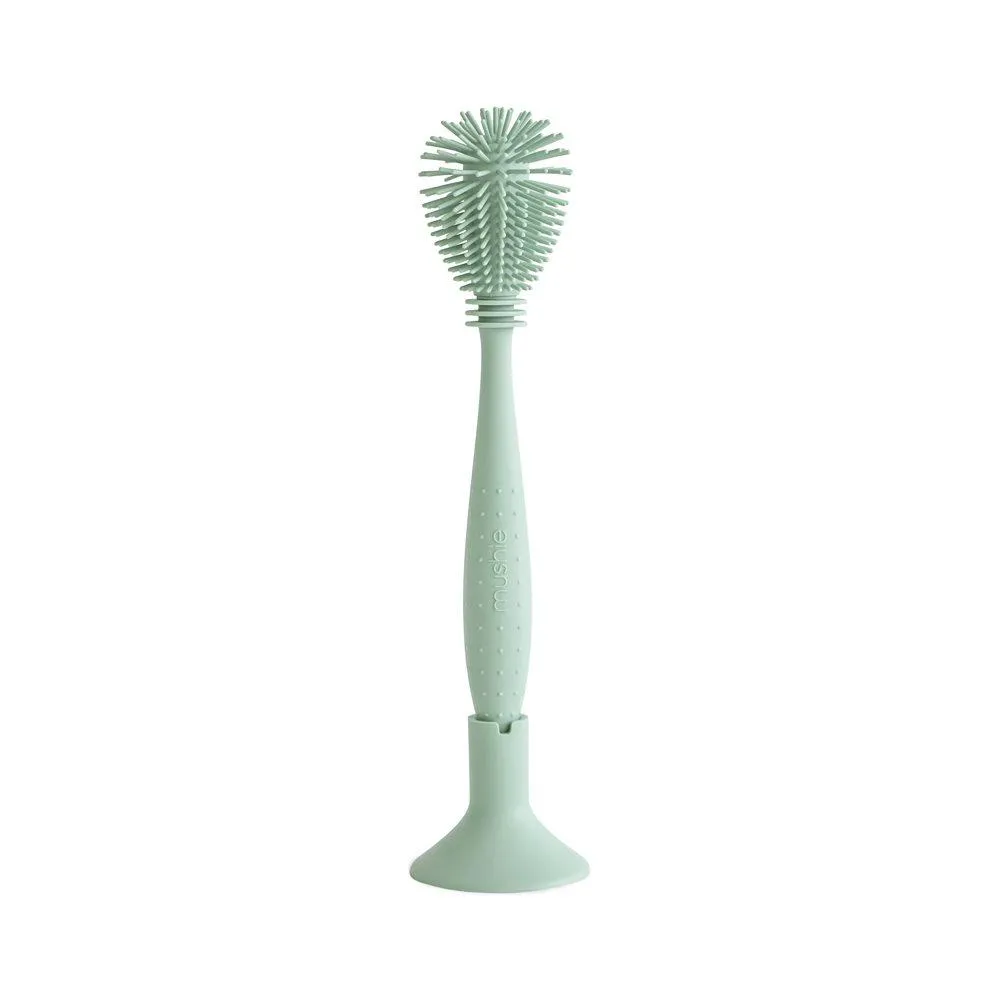 Βούρτσα Σιλικόνης για Μπουκάλια Cambridge Blue  - Mushie