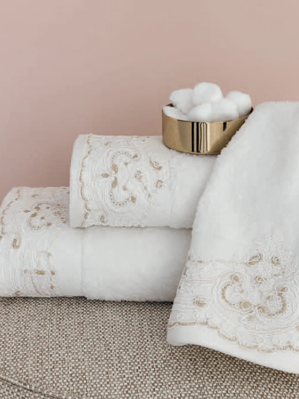 Σετ Πετσέτες Towels Collection LIST WHITE