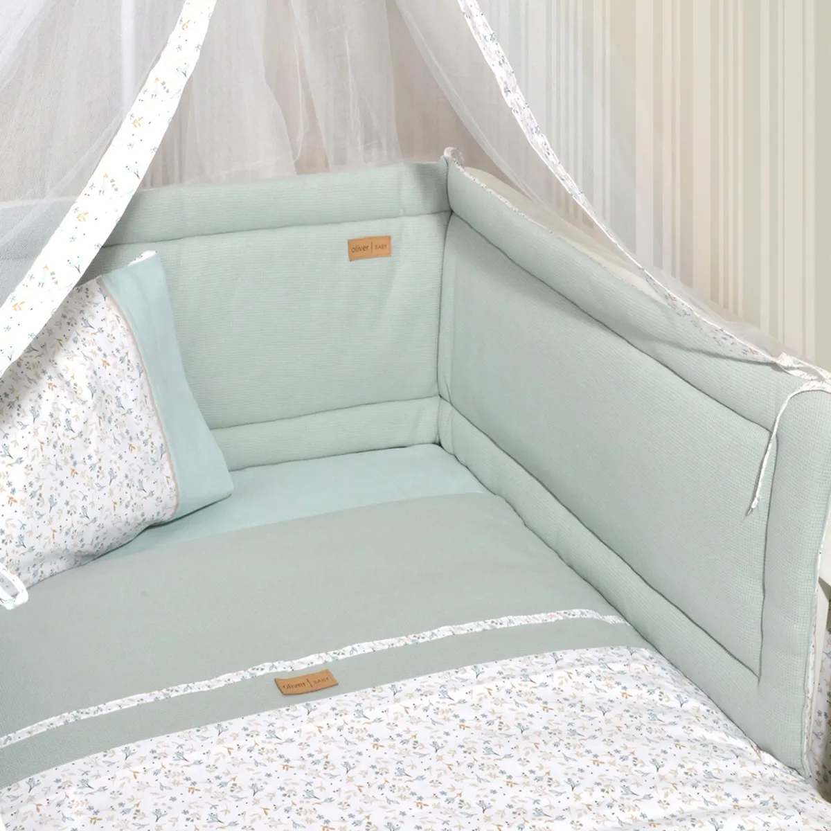Πάντα Διπλής Όψης 34x210cm Design 403 Oliver Baby