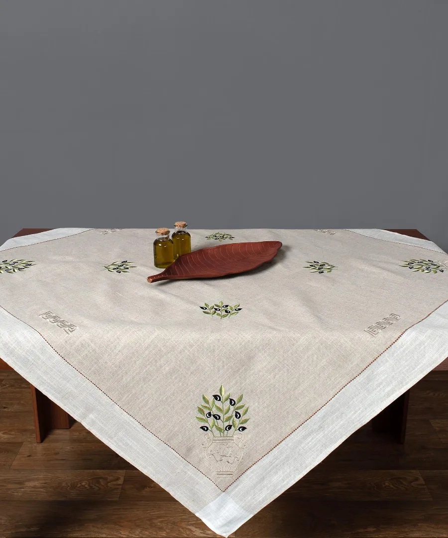 Τραπεζομάντηλα 2625 (160cm x 210cm) μαύρη ελιά