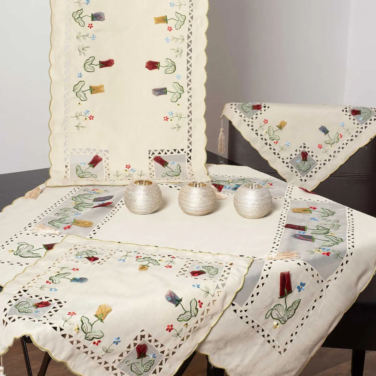 Σετ 7 τεμαχίων  (90cm x 90cm 40cm x 110cm 2x60cm x 60cm 2x 40cm x 40cm 140cm x 140cm)  5673