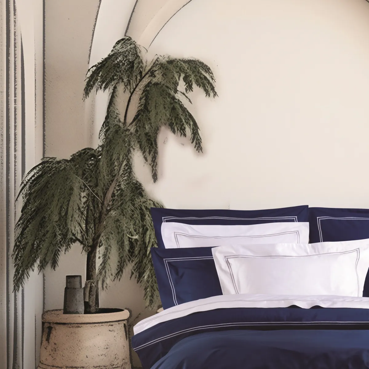 BAR4 ΣΕΤ ΣΕΝΤ Υ/Δ 240X270CM (09) D.BLUE 230TC 100% COT/SATIN