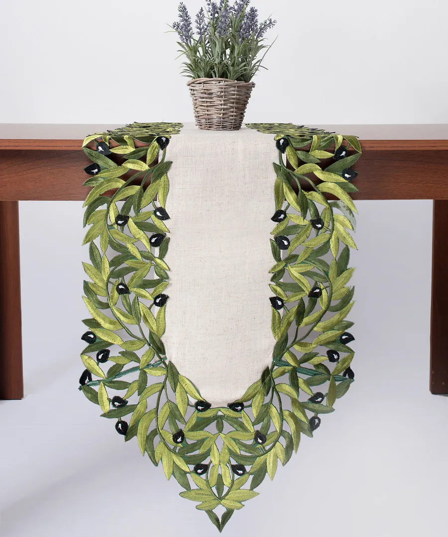 Τραβέρσα 2353 (45cm x 170cm) μαύρη ελιά