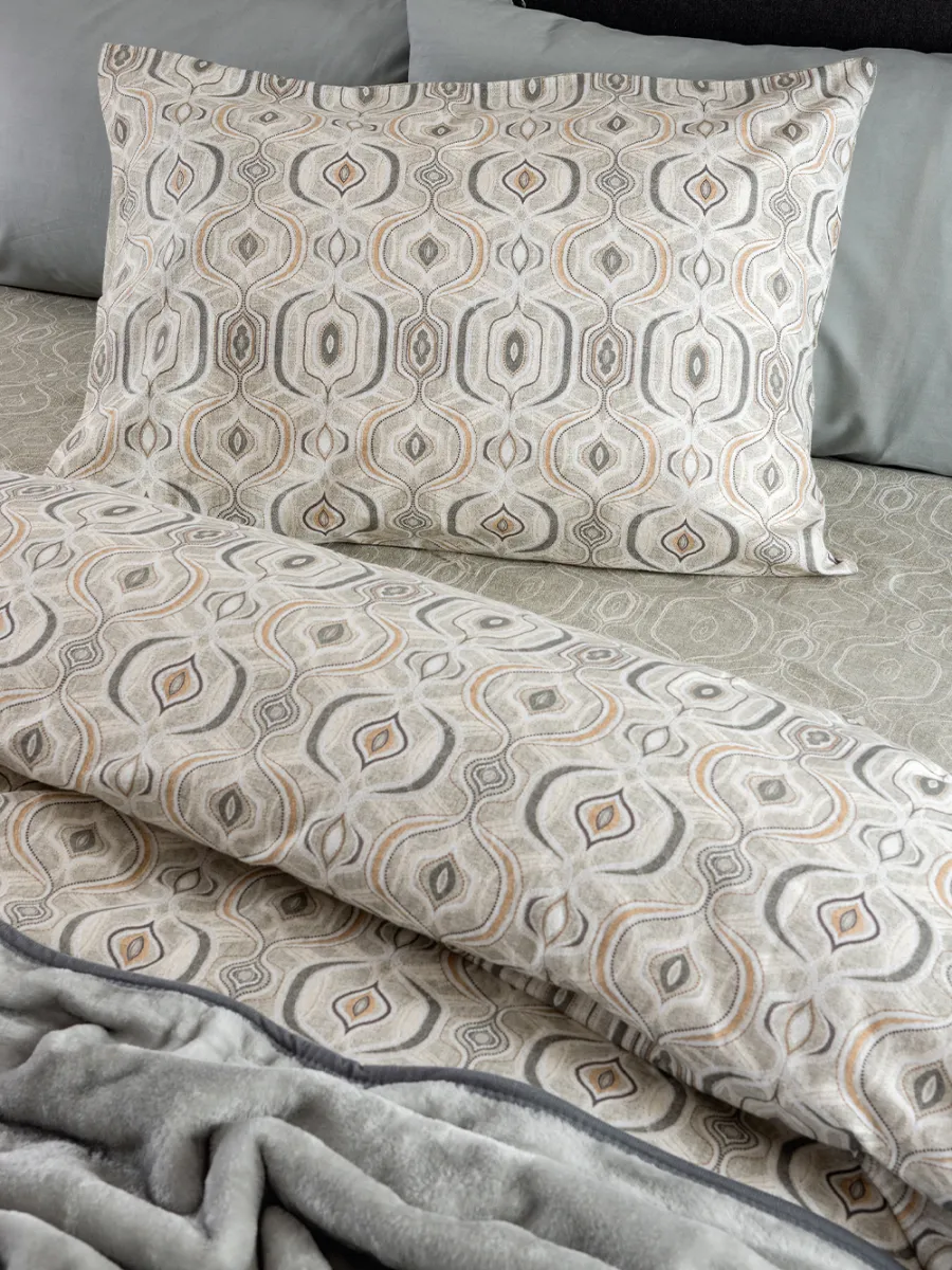Σετ King Size Σεντόνια Flannel Beauty 280x265 FB0252
