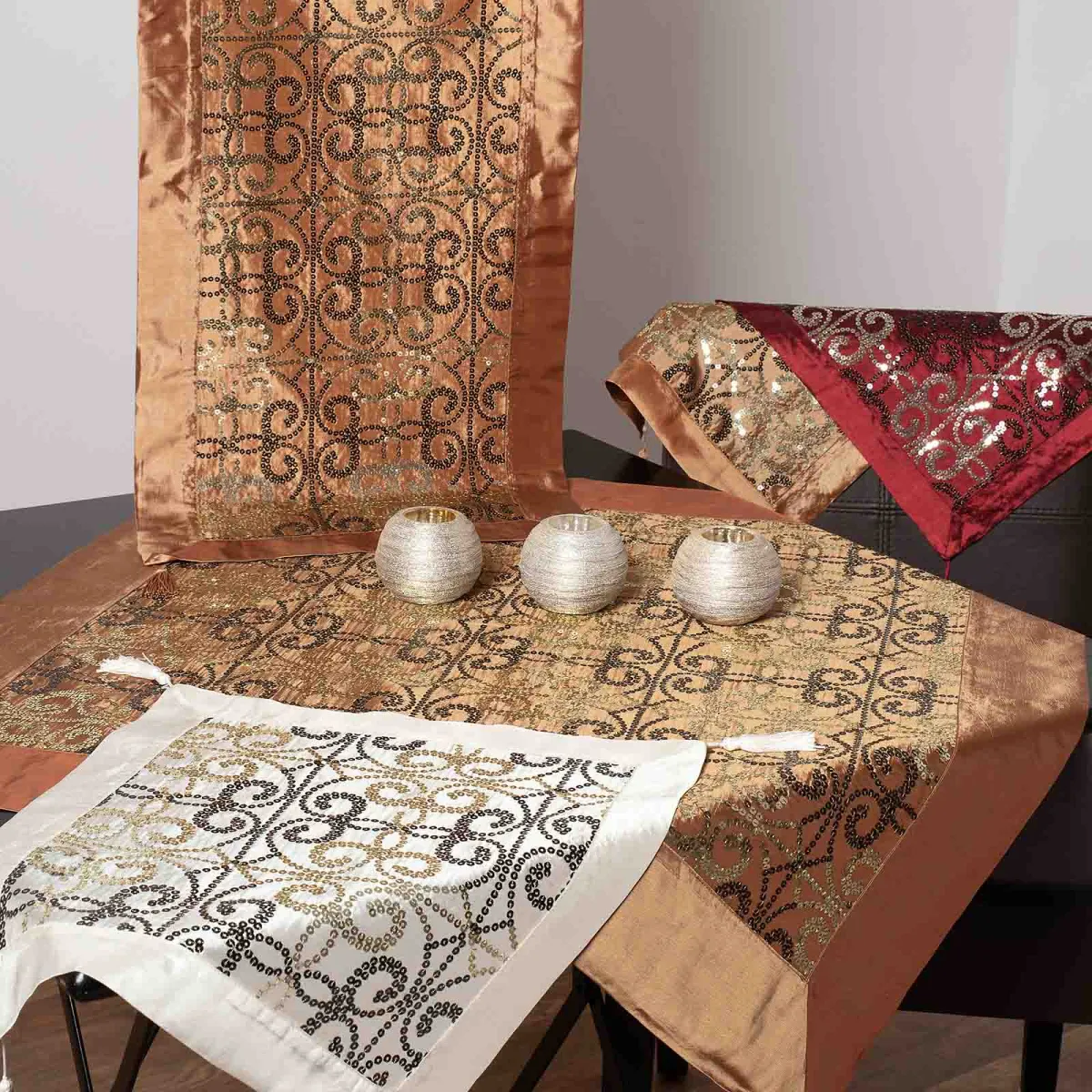 Τραβέρσα 45cm x 150cm 6309 λευκό