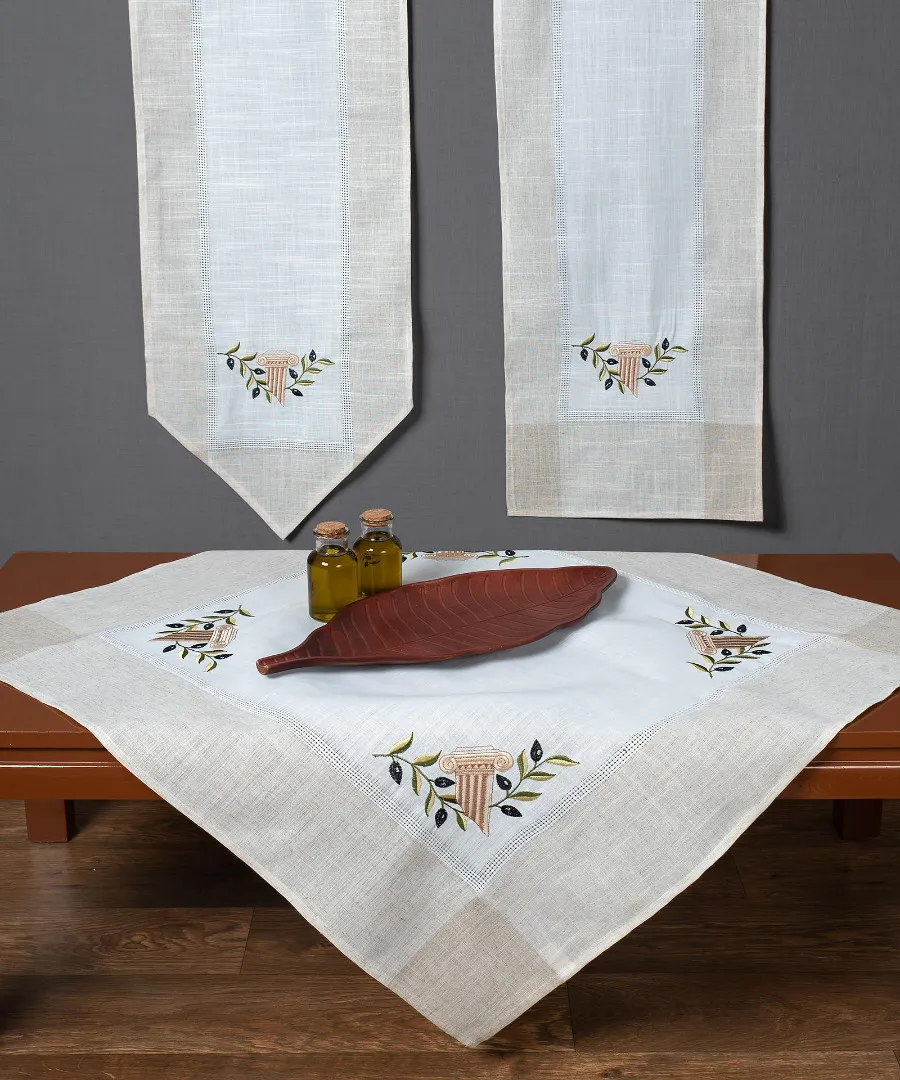 Τραβέρσα N3 (45cm x 175cm) ivory