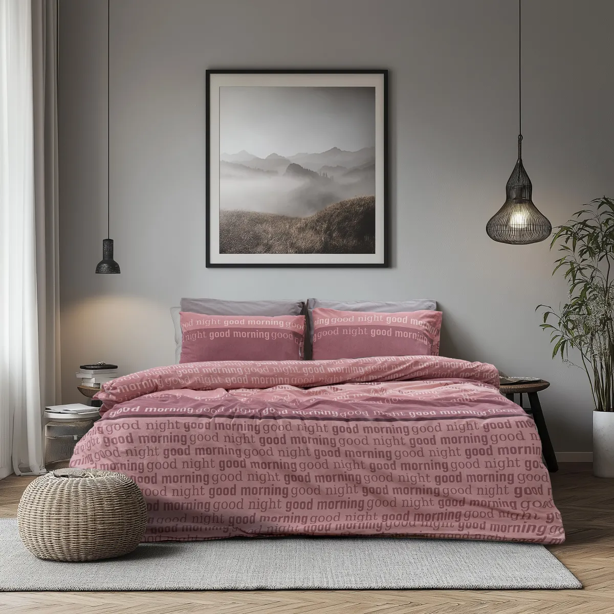 LINO Σετ Σεντόνια Μονά Με Λάστιχο (110x200+32) Nuvet Dusty Pink