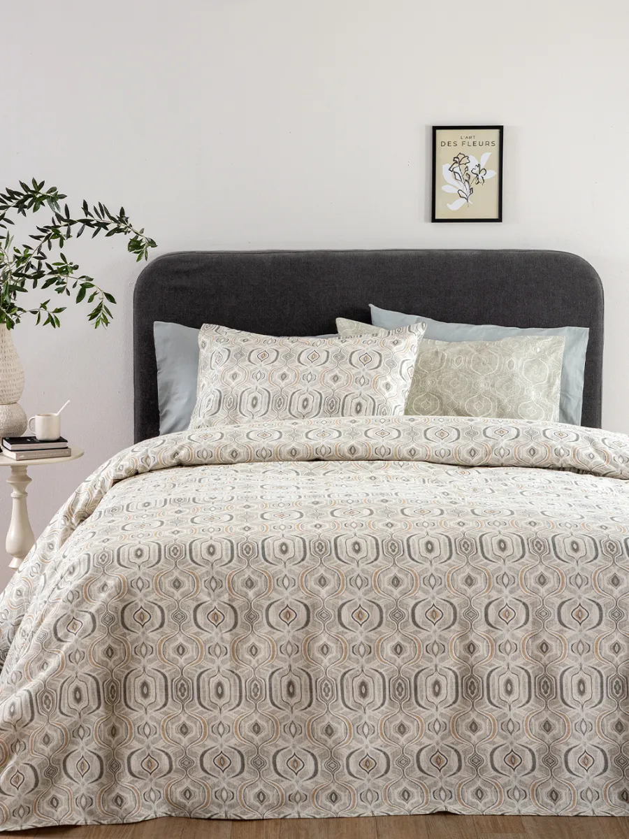 Σετ Μονά Σεντόνια Flannel Beauty 170x265 FB0252 Χωρίς Λάστιχο