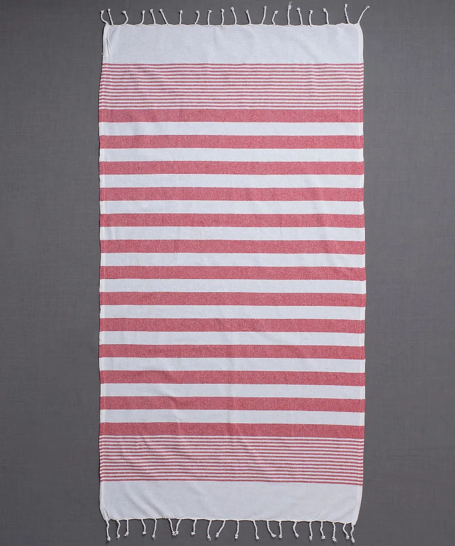 Pestemal sf1753 (90cm x 180cm) κόκκινο