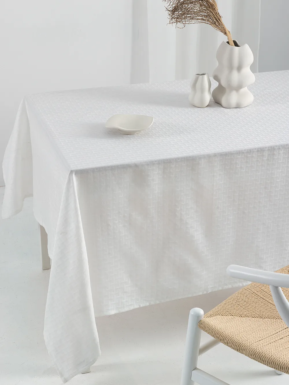 Τραπεζομάντηλο Formal Dinner 175x320 MILLY WHITE