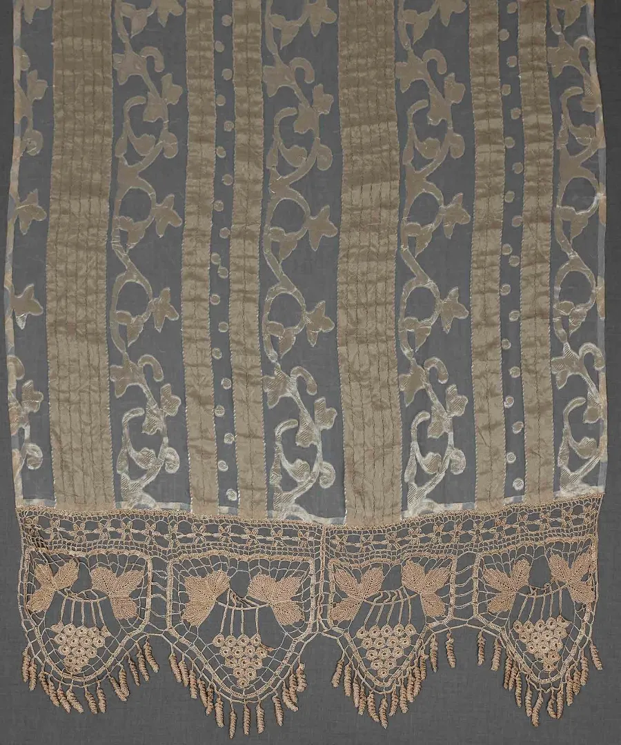 κουρτίνα 014 (270cm x 320cm) ecru με τιράντα
