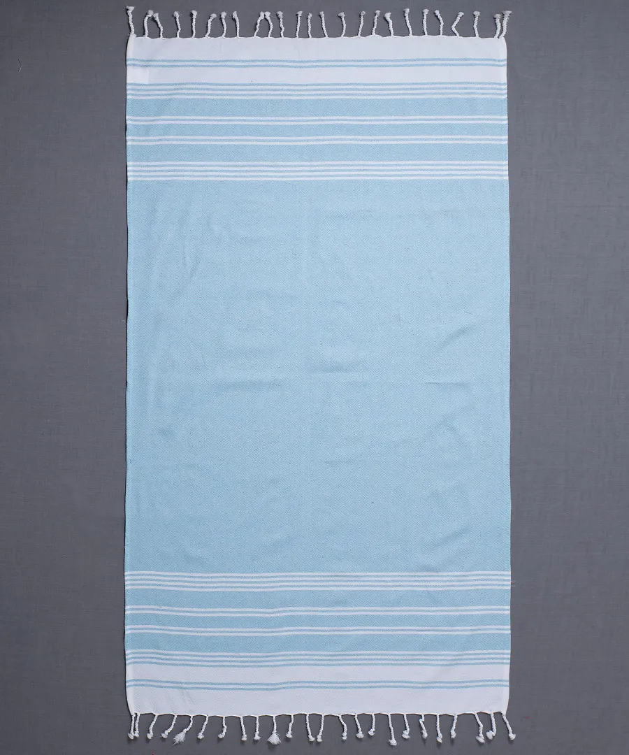 Pestemal sf1754 (90cm x 180cm) σιέλ