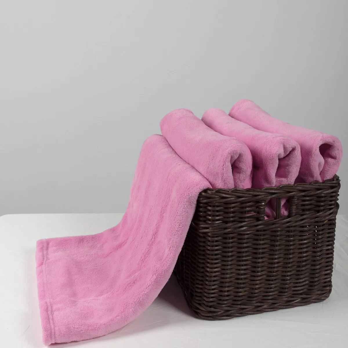 κουβέρτα coral fleece (170cm x 220cm) ρόζ