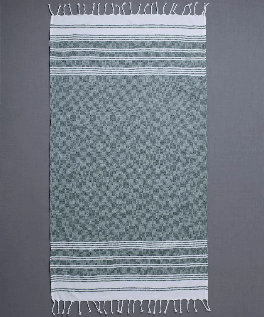 Pestemal sf1754 (90cm x 180cm) πράσινο